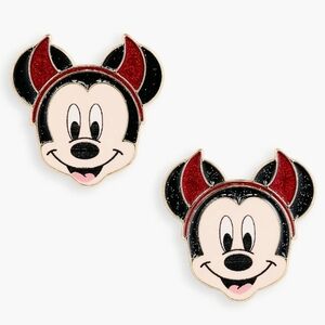 DISNEY X BAUBLEBAR Halloween Devil stud Mickey Mouse Horns earrings